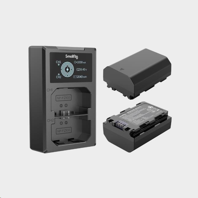 Actual product image SmallRig 3824 NP-FZ100 Kit (Camera battery)