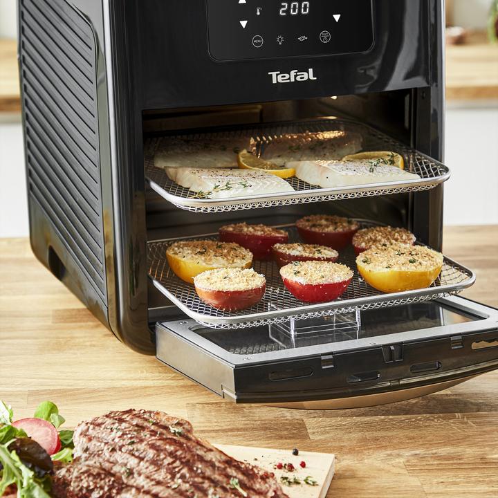 Actual product image Tefal Easy Fry Oven & Grill Hot Air Fryer (FW5018), Black