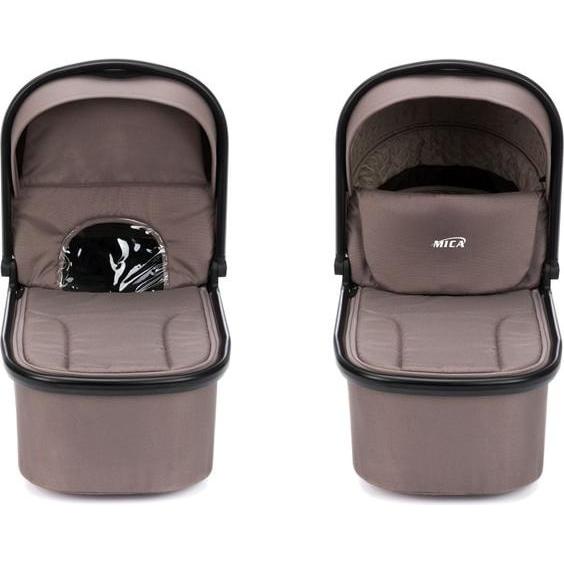 Thumbnail - Fillikid, Kinderwagen, Mica - Kinderwagenset Cougar - taupe