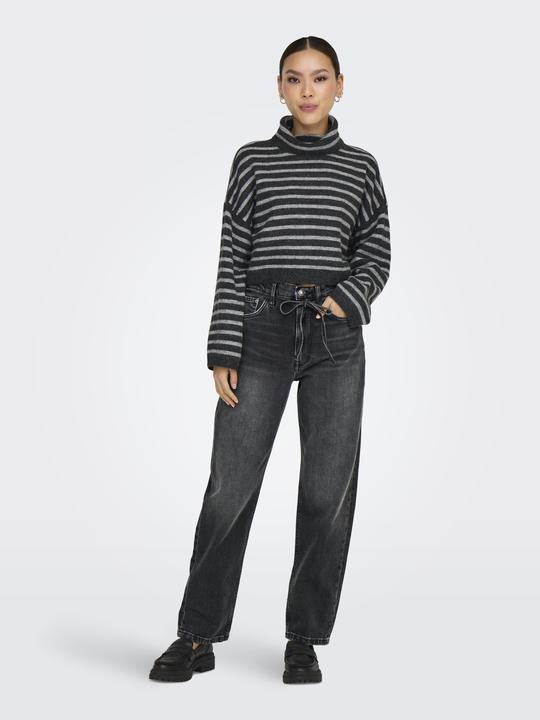 Produktbild Only ONLGYPSY Hohe Taille Gerade geschnittener Slim Fit Jeans Straight-Fit jeans (W28/L32)