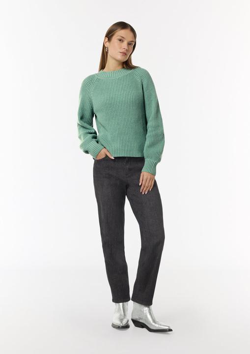 Produktbild Comma Strickpullover Verkürzter Strickpullover im Relaxed Fit (44)