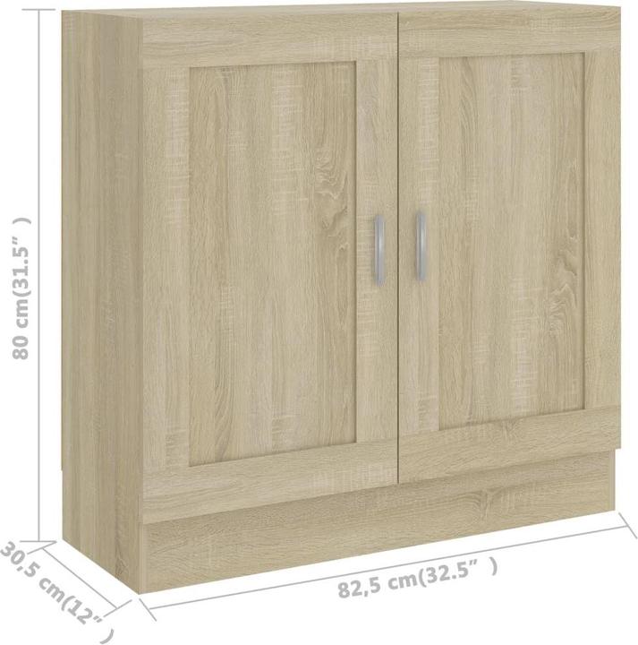 Immagine prodotto vidaXL Bücherregal (82,5 x 30,5 x 80 cm)