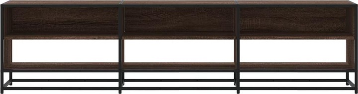 Image du produit VidaXL Meuble TV Lowboard Meuble TV Table de télévision brun imitation chêne (180 x 40 x 46 cm)