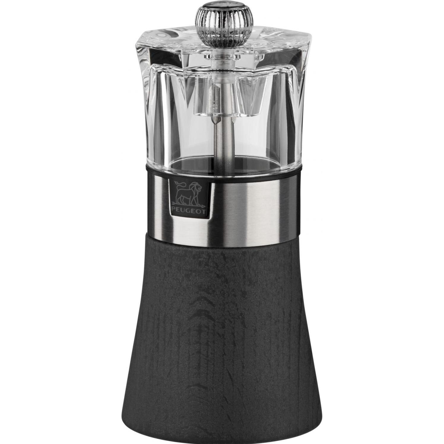 Peugeot OSLO Salzmühle graphit 12 cm, Pfeffermühle + Salzmühle, Grau