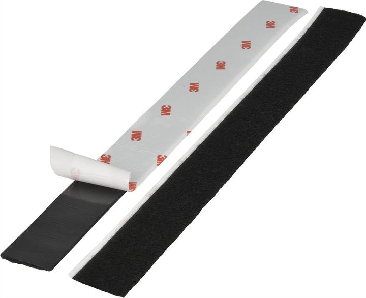 Produktbild 3M SJ 3527N Klettband zum Aufkleben Flauschteil (L x B) 1000 mm x 25 mm Schwarz (25 mm)