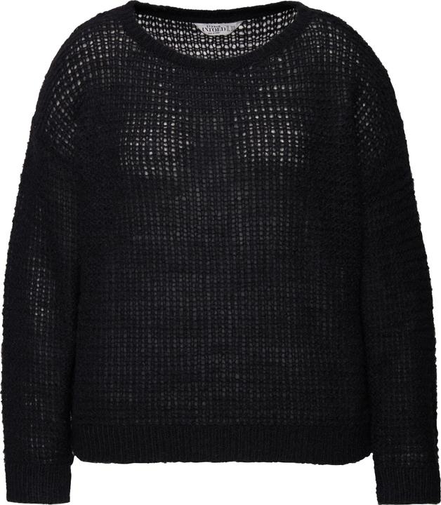 Produktbild Studio Untold Pullover, Boxy Shape, Lochstrick, Rundhals, Langarm (42, 44)