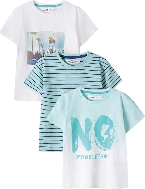 Produktbild Minoti TShirt Jungen kurzärmlig (3erPack) (86)