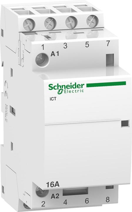 Image du produit Schneider Electric Acti9 iCT Contactor 16A 4NO 220/240Vac