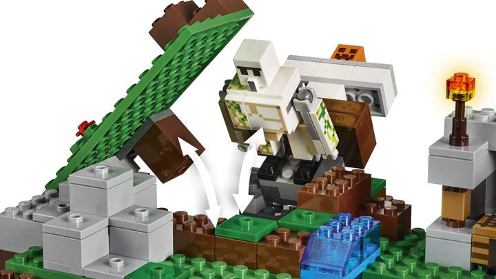 Produktbild LEGO Der Eisengolem (21123, LEGO Minecraft)