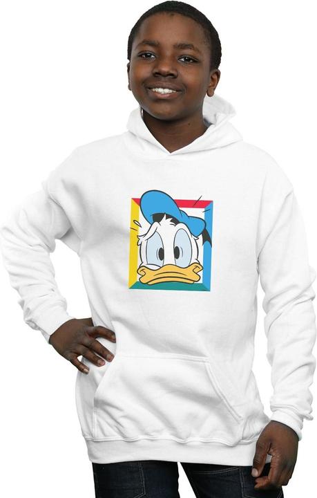 Immagine prodotto Disney Donald Duck Panicked Felpa con Cappuccio Ragazzi (128)