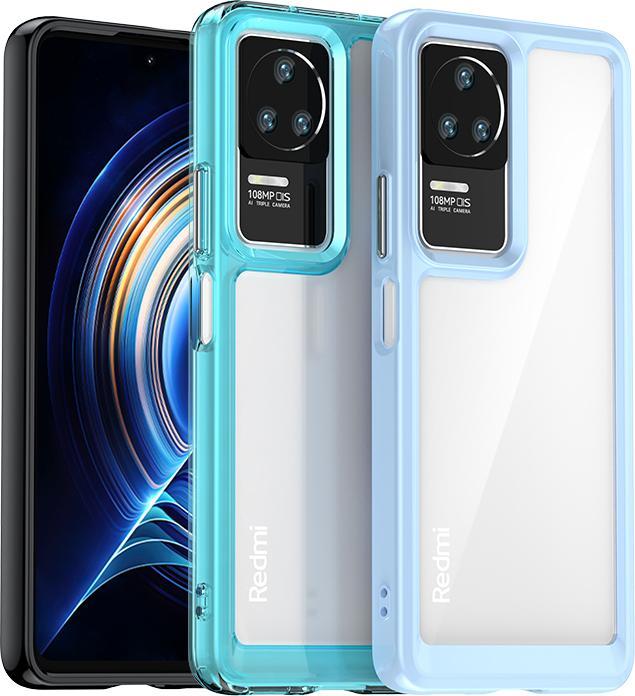 Produktbild Hurtel Weltraumhülle für Xiaomi Poco F4 5G Hülle mit flexiblem Rahmen schwarz (Xiaomi Poco  M4 5G)
