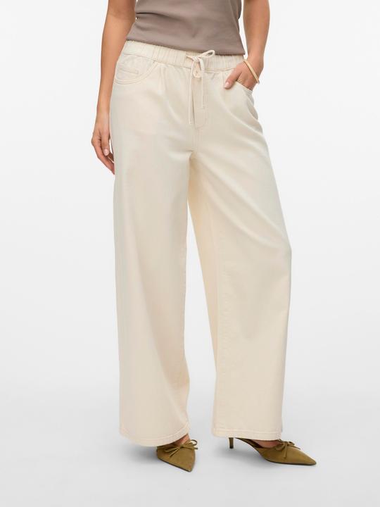 Produktbild Vero Moda VMVALERIA Mid Rise Weiter Beinschnitt Jeans Straight-Fit (W26/L30)
