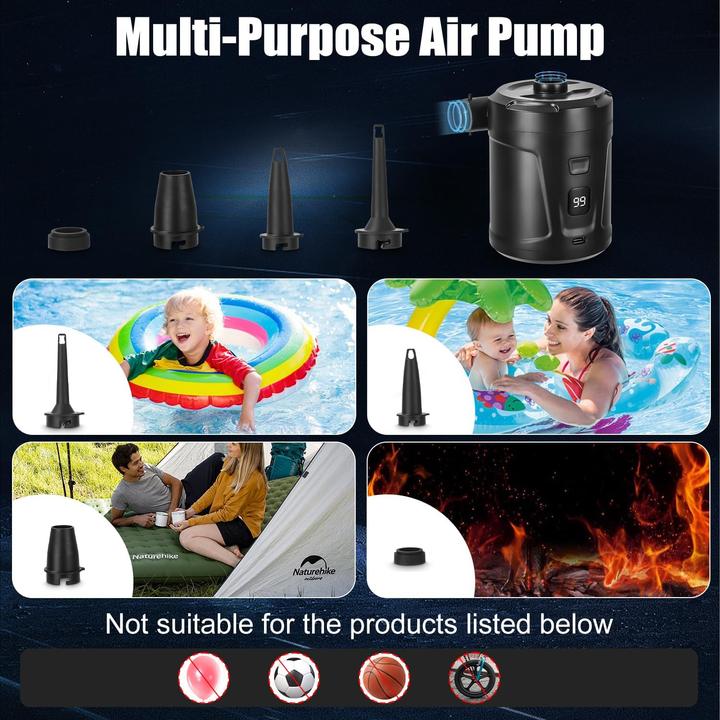 Actual product image Azyvum Air pump
