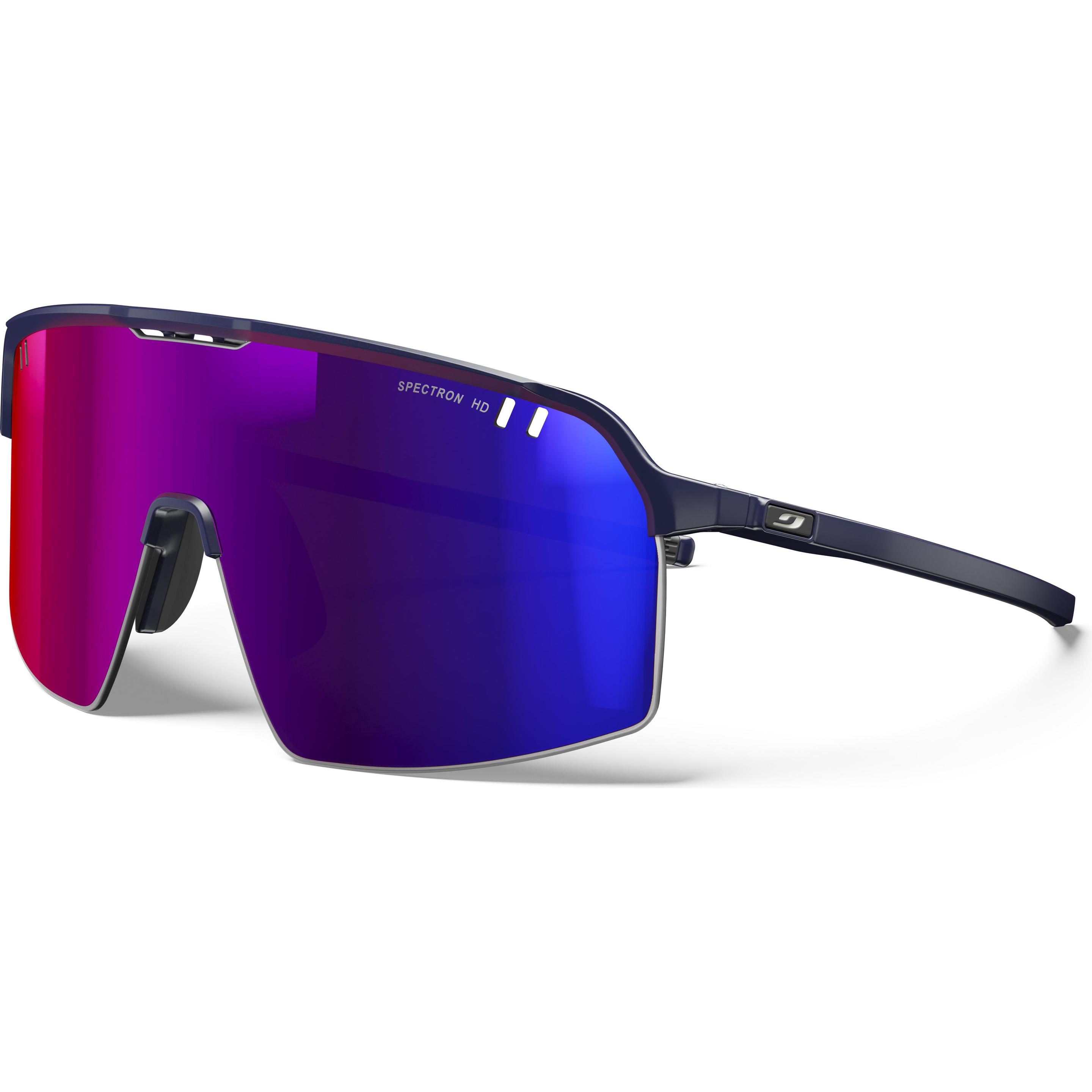 Julbo, Unisex, Sportbrille, Intensity, Spectron HD 3 (Dunkelblau, Spectron HD 3 Vermillion), Blau