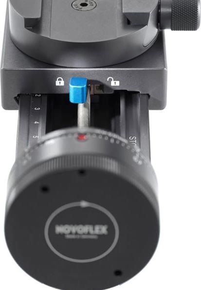 Actual product image Novoflex Castel M adjustment slide with focus wheel (Sleds)