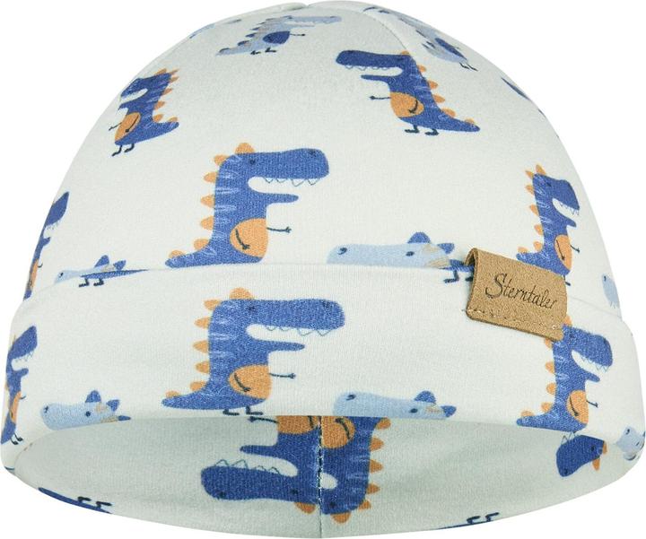 Immagine prodotto Sterntaler Mütze Beanie Dinos Silber Gr. 47 (47)