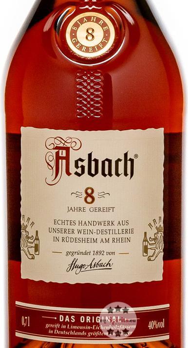 Actual product image Asbach Private fire
