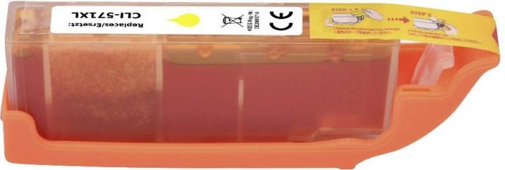 Produktbild Renkforce Tinte ersetzt Canon CLI-571XLY (0334C001) Kompatibel Gelb RF-5718872 (Y)