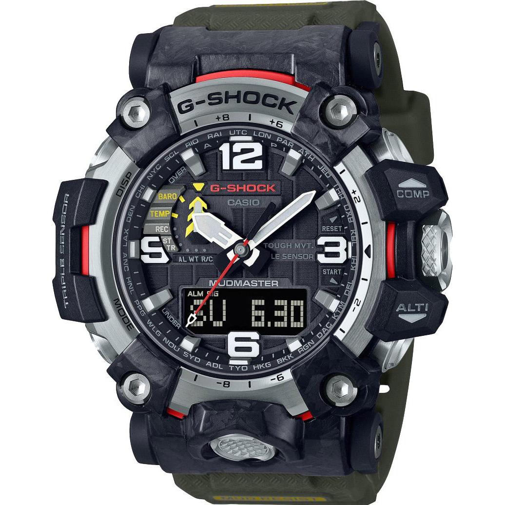 G-Shock Verde Orologio Da Polso, Mudmaster, (Orologio Sub, 54 Mm)