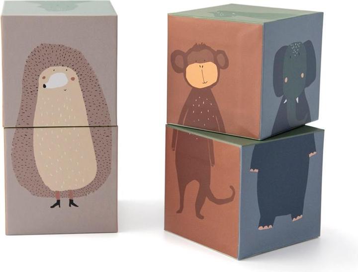 Actual product image Trixie Baby Block puzzle animals