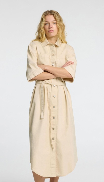 Image du produit Selected Femme Denim Blusenkleid (38)