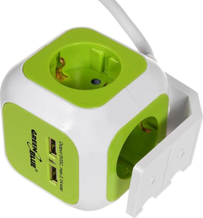 Produktbild Greenblue Steckdosen (4x, CEE 7/5, 1.40 m)