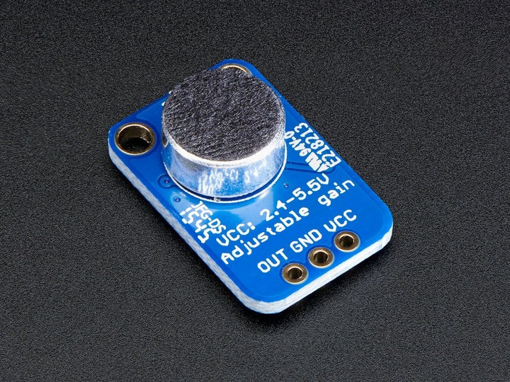 Produktbild Adafruit Electret Microphon Verstärker MAX4466 (Lautsprecher)