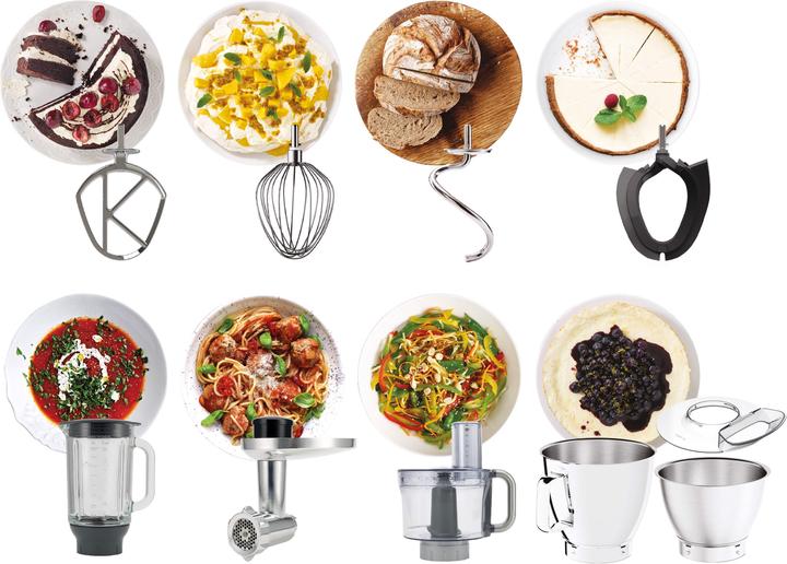 Actual product image Kenwood Titanium Chef Baker XL Silber (1200 W)