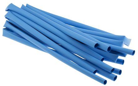 Actual product image RS PRO Blue std heatshrink sleeve,9.5mm bore