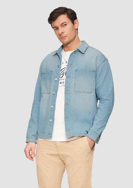 Immagine prodotto S.Oliver Hemd Lässiges Overshirt aus Denim (3XL)