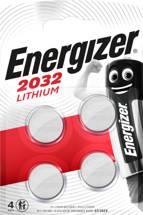 Immagine prodotto Energizer DUPLIKAT CR2032 al litio (4 pz., CR2032, 235 mAh)