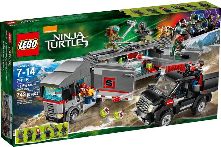 LEGO Teenage Mutant Ninja Flucht mit dem Sattelzug (79116)