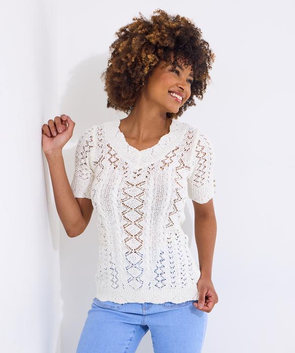 Produktbild Joe Browns Short Sleeve Patterned Jumper (38)
