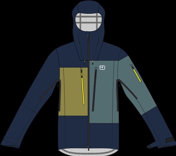 Actual product image Ortovox Deep Shell Jacket (S)