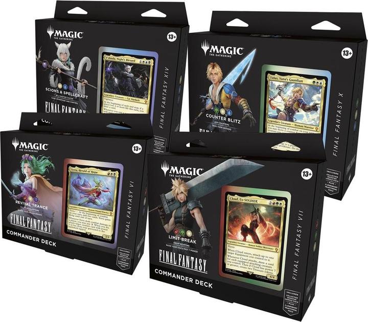 Produktbild Magic the Gathering Magic: The Gathering—FINAL FANTASY Commander: Deck Set (Deutsch, Box Set & Collection)