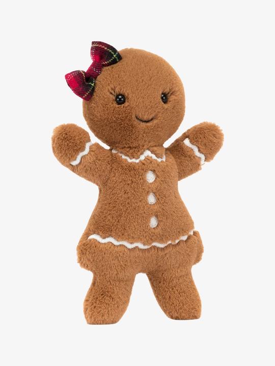 Produktbild Jellycat Stofffigur "Jolly Gingerbread Ruby" caramel (18 cm)