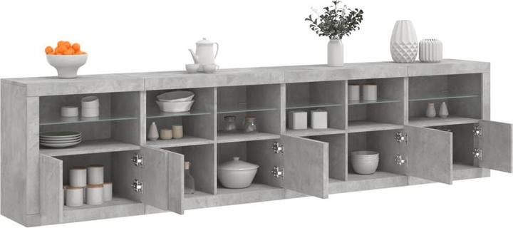 Immagine prodotto VidaXL Credenza con luci LED (283 x 37 x 67 cm)