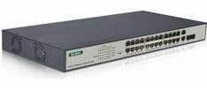 Productafbeelding Digitus 24-poorts Fast Ethernet PoE schakelaar (24 ports)