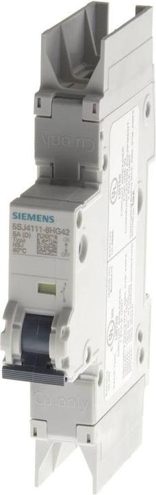 Produktbild Siemens SIEM 5SJ4106-7HG42 Leitungsschutzschalter 10kA, 1pol. C, 6A