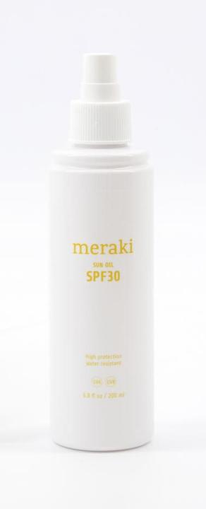 Produktbild Meraki Sonnenöl, Mildly scented (Sonnenöl, SPF 30, 200 ml, 250 g)