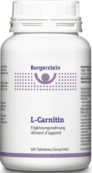 Image du produit Burgerstein L-carnitine (1 pièce(s), Cachets, 134 g)