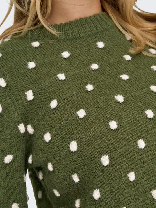 Produktbild JdY Normal geschnitten Hoch geschlossen Lange Bündchen Puffärmel Pullover Strickpullover (XL)