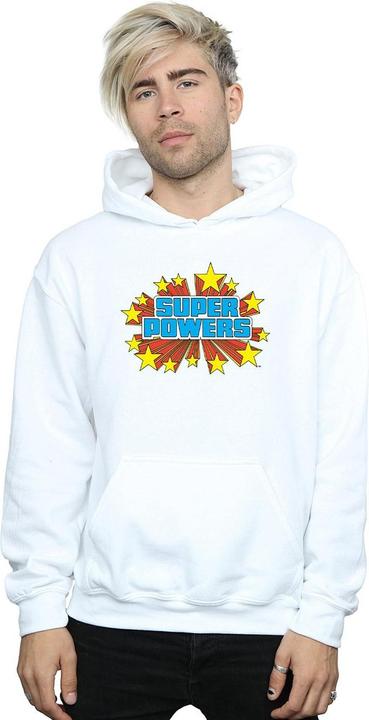 Immagine prodotto Super Powers Logo Felpa con Cappuccio Uomo (3XL)