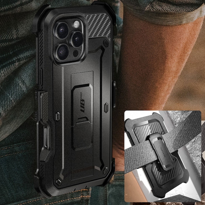 Actual product image Supcase Unicorn Beetle Pro wrap-around cover (Apple iPhone 16 Pro)