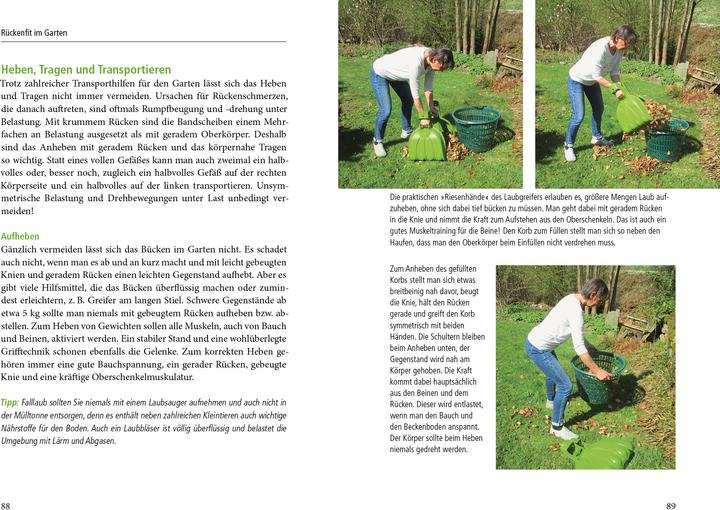 Produktbild Rückenfreundlich gärtnern (Deutsch, Brigitte Kleinod, 2018)