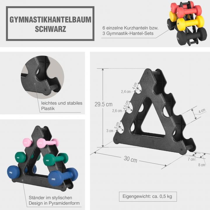 Actual product image Gorilla Sports Gymnastikhantelbaum