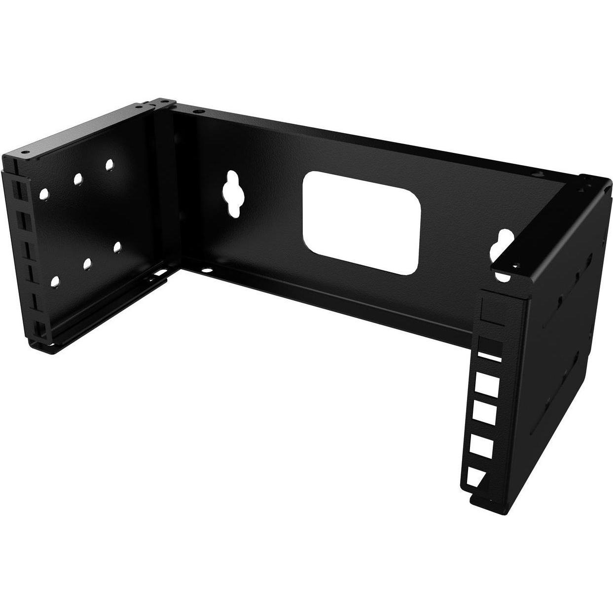 Lanview 2U BRACKET 10" - BLACK, Serverschrank Zubehör, Schwarz