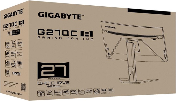 Produktbild Gigabyte G27QC A (2560 x 1440 Pixel, 27")