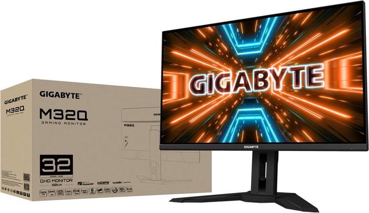 Actual product image Gigabyte M32Q (2560 x 1440 pixels, 31.50")