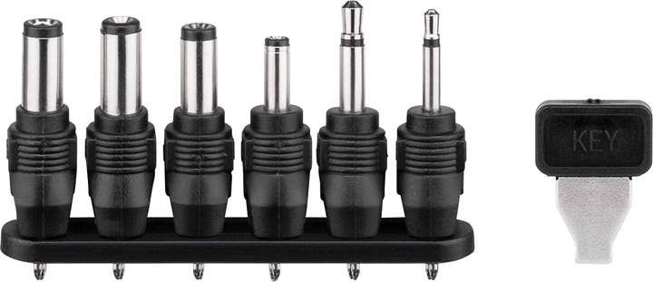 Immagine prodotto Goobay Alimentatore universale per notebook da 12 V - 24 V per auto/camion (24 W)